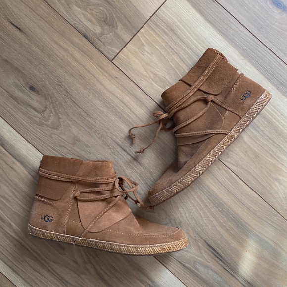 Ugg Women's Reid Moccasin - Chestnut Boots - Picture 2 of 15